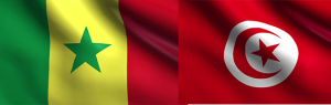 FLAG SENEGAL TUNISIA
